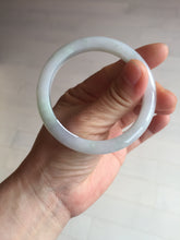 Load image into Gallery viewer, 54.6mm Certified 100% natural Type A white/green/purple jadeite jade bangle AM33-0255
