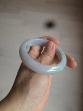 Load image into Gallery viewer, 52mm Certified Type A 100% Natural light green/purple Jadeite Jade bangle Q127-0309