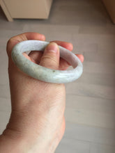 Load image into Gallery viewer, 56.5mm Certified Type A 100% Natural light purple green yellow jadeite Jade bangle BS23-4063