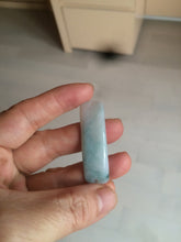 Load image into Gallery viewer, 100% natural type A icy watery light green white jadeite jade rectangle bead/craft supplies BG9