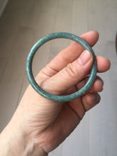 Load image into Gallery viewer, 53.2mm Certified Type A 100% Natural light green/blue slim round cut Guatemala Jadeite bangle BS61-4632