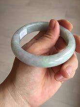 Load image into Gallery viewer, 55.5mm certified 100% natural Type A green purple red round cut jadeite jade bangle AA96-9152