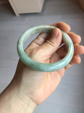 Load image into Gallery viewer, 58.4mm certified 100% natural Type A light green white purple brown jadeite bangle PD162-6320