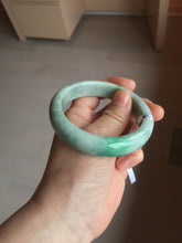 Load image into Gallery viewer, 56mm Certified Type A 100% Natural sunny green Jadeite Jade bangle AU8-4428