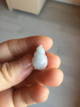 Load image into Gallery viewer, Type A 100% Natural green white purple 3D Jadeite conch pendant PD188