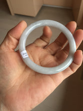 Load image into Gallery viewer, 57.8mm certified 100% natural type A green/purple/brown round cut jadeite jade bangle AJ74-8591