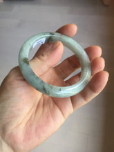 Load image into Gallery viewer, 52.3mm certified 100% natural Type A icy watery dark green jadeite jade bangle AH103-4490