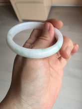 Load image into Gallery viewer, 52.8mm Certificated 100% natural type A sunny green/white/red jadeite jade bangle AF91-3177