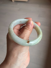 Load image into Gallery viewer, 55.4mm certified Type A 100% Natural green/yellow/purple/red Jadeite Jade bangle BM91-9786
