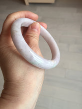 Load image into Gallery viewer, 60mm Certified Type A 100% Natural sunny green/white/purple Jadeite Jade bangle BL4-0367