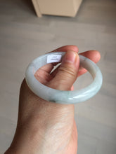 Load image into Gallery viewer, 54.5mm Certified Type A 100% Natural sunny green/dark green Jadeite Jade bangle AM96-2727