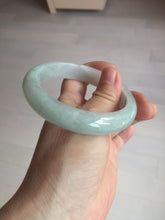 Load image into Gallery viewer, 58.8mm Certified Type A 100% Natural icy watery green white Jadeite Jade bangle BH86-9115