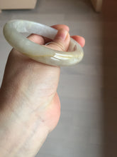 Load image into Gallery viewer, 57.5mm Certified Type A 100% Natural icy watery yellow purple Jadeite Jade bangle BL52-3270