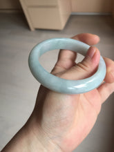 Load image into Gallery viewer, 57.5mm Certified 100% natural Type A light green white jadeite jade bangle B116-5269