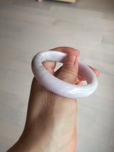 Load image into Gallery viewer, 53.5mm 100% natural certified light green purple pink jadeite jade bangle BN34-4503