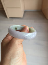 Load image into Gallery viewer, 50.5mm 100% natural Type A sunny green/purple jadeite jade bangle BP14