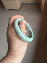 Load image into Gallery viewer, 56mm Certified Type A 100% Natural sunny green Jadeite Jade bangle AU8-4428