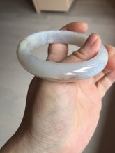 Load image into Gallery viewer, 56mm certified 100% natural type A icy watery white red purple jadeite jade bangle AH98-0544