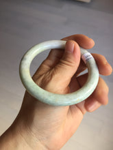 Load image into Gallery viewer, 54.5mm Certified Type A 100% Natural light green purple yellow round cut Jadeite Jade bangle GL48-8-4051