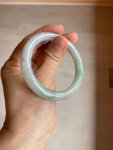 Load image into Gallery viewer, 50.8mm Certified Type A 100% Natural light green/purple/yellow(FU LU SHOU) round cut Jadeite Jade bangle Z135-2803