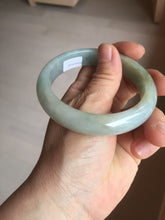 Load image into Gallery viewer, 57mm Certified Type A 100% Natural light green blue brown jadeite Jade bangle PC94-0362