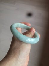 Load image into Gallery viewer, 57.4mm  certified type A 100% Natural green/blue/purple jadeite jade bangle M81-2106