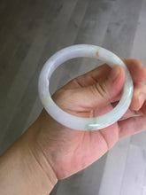 Load image into Gallery viewer, Sold.please do't order. thanks. 56mm Certified type A 100% Natural light purple white green yellow(LU FU SHOU)Jadeite bangle BN60-3559