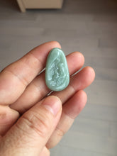 Load image into Gallery viewer, 100% natural green/blue/gray/yellow Guatemala jadeite jade Zen(悟道) pendant BF148
