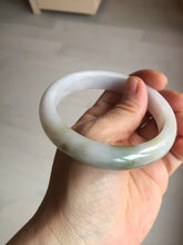 Load image into Gallery viewer, 57.5mm certified Type A 100% Natural dark green purple yellow brown white(FU LU SHOU) Jadeite Jade bangle Y159-3003