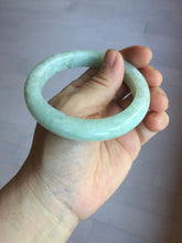 Load image into Gallery viewer, 57mm Certified Type A 100% Natural light green jadeite Jade bangle PA132-(6557)