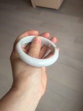 Load image into Gallery viewer, 58.8mm Certified Type A 100% Natural white/ green Jadeite Jade bangle PA3-3512 ($29.99 group)