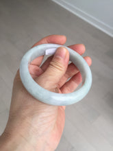 Load image into Gallery viewer, 57mm Certified type A 100% Natural light green white Jadeite bangle AX141-0794