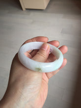 Load image into Gallery viewer, 54mm Certified type A 100% Natural light green purple white Jadeite bangle BP170-1055