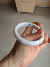 Load image into Gallery viewer, 58.5mm Certified Type A 100% Natural green/purple/white Jadeite Jade bangle BM88-4502