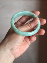 Load image into Gallery viewer, 50.5mm certified 100% natural Type A sunny green oval jadeite jade bangle PC21-0169
