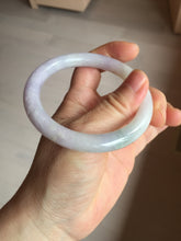 Load image into Gallery viewer, 56.5mm 100% natural type A white/purple/blue/green round cut jadeite jade bangle BL117-9431