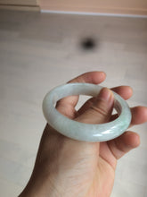Load image into Gallery viewer, 54.9mm certified natural Type A green/yellow/white jadeite jade bangle A107-5051