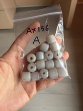 Load image into Gallery viewer, 12mm type A 100% Natural white/light green/purple/yellow/pink/orange Jadeite Jade LuluTong (Every road is smooth) bead pendant group AX156