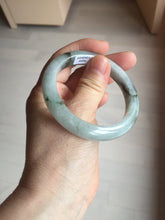 Load image into Gallery viewer, 52.3mm certified 100% natural Type A icy watery dark green jadeite jade bangle AH103-4490