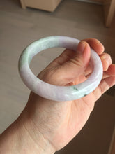 Load image into Gallery viewer, 59.5mm certified Type A 100% Natural light green sunny green red light purple Jadeite Jade bangle BF146-8461