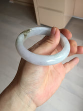 Load image into Gallery viewer, 54.5mm Certified Type A 100% Natural green white blue green brown purple Jadeite Jade bangle H158-7060