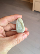 Load image into Gallery viewer, 100% natural green/blue/gray/yellow Guatemala jadeite jade Zen(悟道) pendant BF148