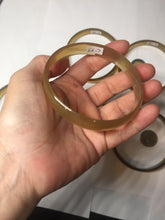 Load image into Gallery viewer, 66.7-71.1mm 100% Natural black brown beige thin Buffalo Horn bangle group AW10