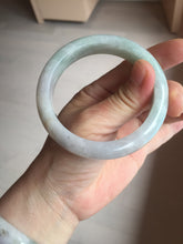 Load image into Gallery viewer, 56.5mm certified 100% natural Type A light green purple red(FU LU SHOU) jadeite jade bangle PC136-9157