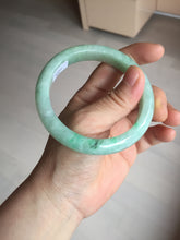 Load image into Gallery viewer, 58mm certified 100% natural Type A sunny green red jadeite jade bangle PB167-4661