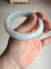 Load image into Gallery viewer, 56.5mm 100% natural type A green/white/purple/red (FU LU SHOU) jadeite jade bangle BP54-0621
