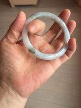 Load image into Gallery viewer, 57.7mm certified Type A 100% Natural green yellow brown white slim Jadeite Jade bangle BS89-6674
