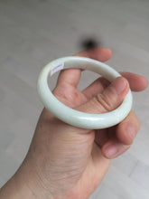 Load image into Gallery viewer, 56mm Certified type A 100% Natural green/yellow Jadeite bangle D122-8933