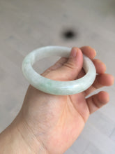 Load image into Gallery viewer, 54.9mm certified natural Type A green/yellow/white jadeite jade bangle A107-5051