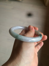 Load image into Gallery viewer, 57.8mm certified 100% natural type A green/purple/brown round cut jadeite jade bangle BF102-1686